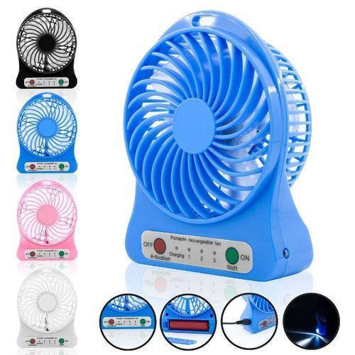 Portable USB Rechargeable Fan