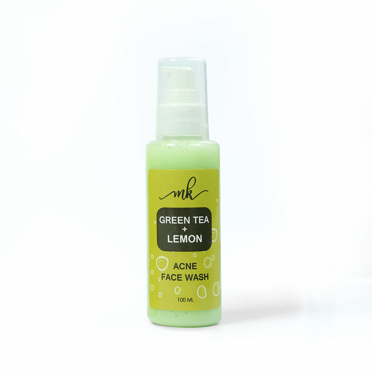 Green Tea + Lemon Acne Face Wash - 100ML