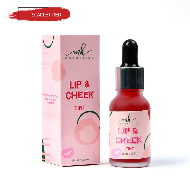 Lip and Cheek Tint Scarlet Red-15ML