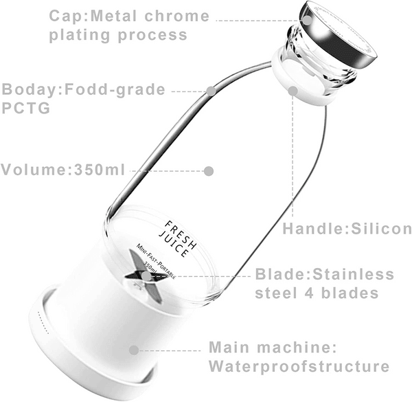 Portable Blender Juicer | USB Rechargeable
