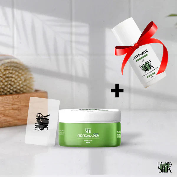 PACK OF HALAWA WAX - APPLICATOR CARD