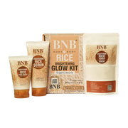 BNB Brightening Rice Extract Bright & Glow Kit 3 in 1