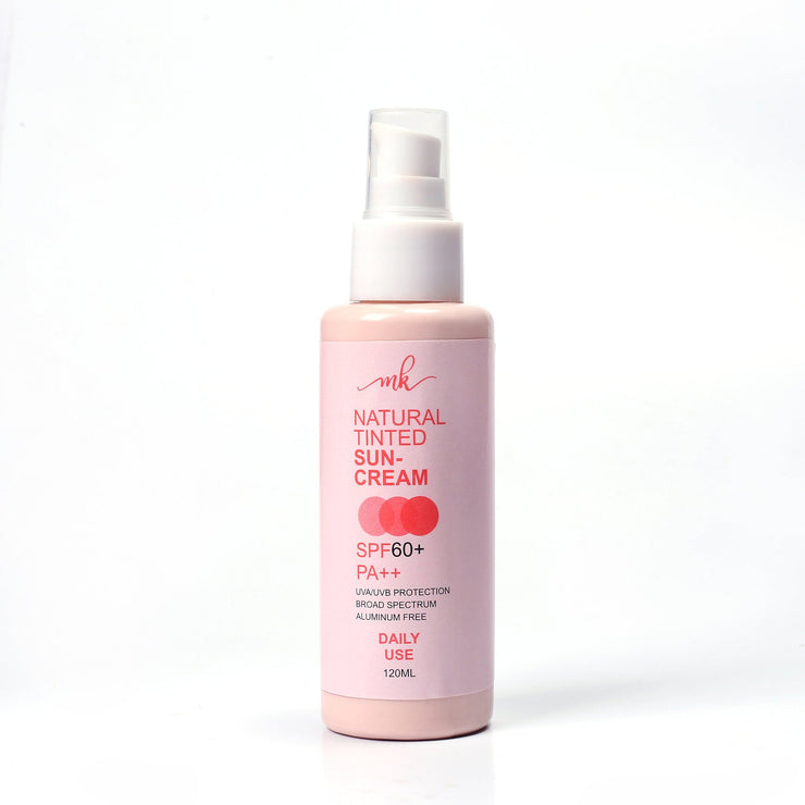 Natural Tinted Sun-Cream SPF60+ PA++  -  120ML