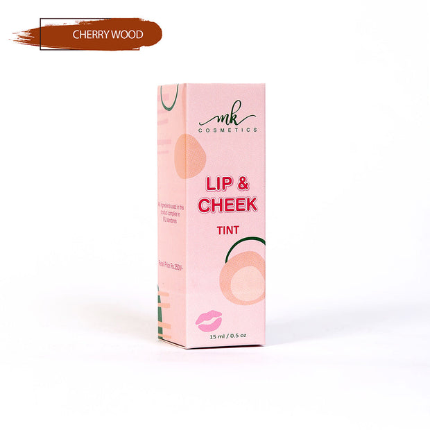Lip and Cheek Tint Cherry Wood-15ML