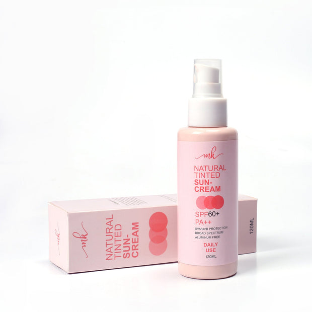 Natural Tinted Sun-Cream SPF60+ PA++  -  120ML