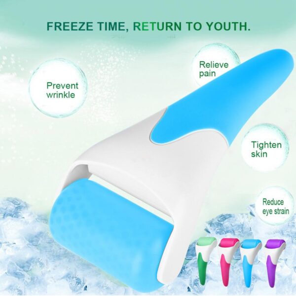 Face Ice Roller Massage Anti wrinkle Skin Tighten