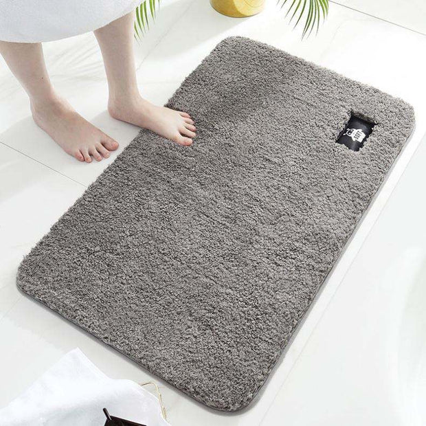 Ultra Absorbent Anti Skid Microfiber Floor Mat For Bathroom