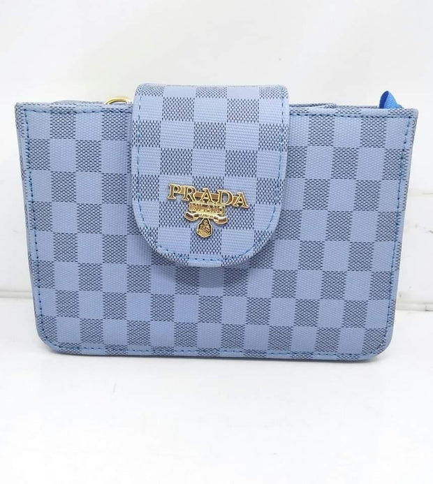 Flap Open Leather Shoulder Bag