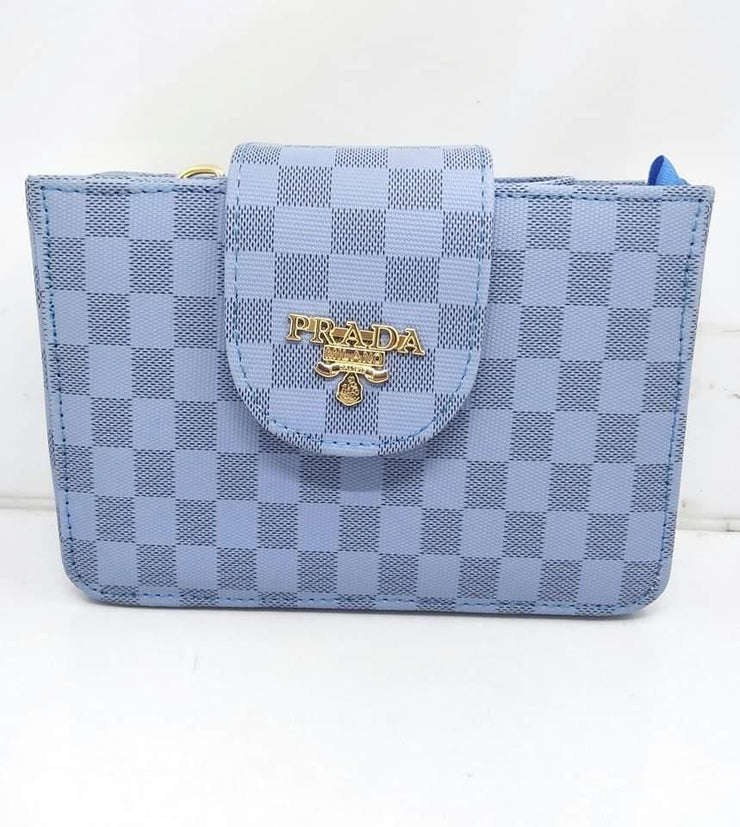 Flap Open Leather Shoulder Bag