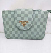 Flap Open Leather Shoulder Bag