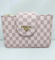 Flap Open Leather Shoulder Bag