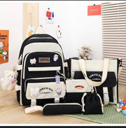 4Pcs/set girls Backpacks