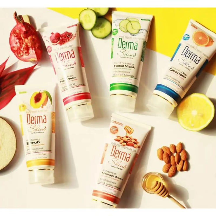 DERMA SHINE FACIAL KIT|FRUIT FACIAL KIT