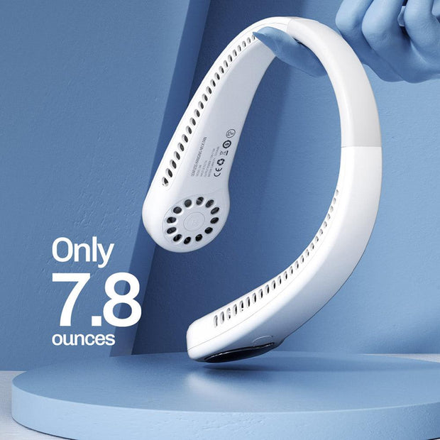 Portable Hanging Neck Fan | USB Rechargeable