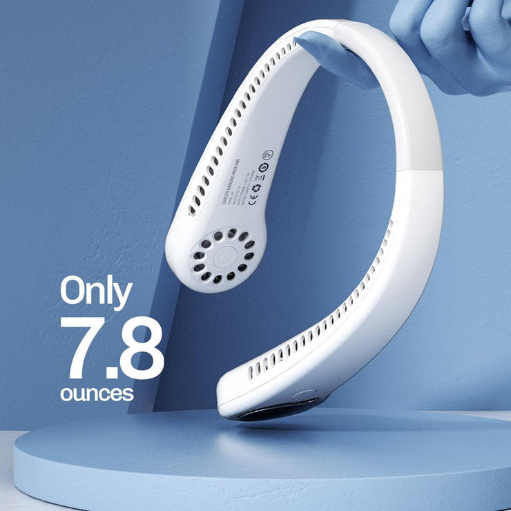 Portable Hanging Neck Fan | USB Rechargeable