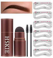 Eyebrow Stamp Stencil Kit + 24 Eyebrow Styling Cards Waterproof Long Lasting