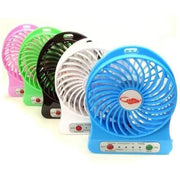 Portable Rechargeable Fan With Light