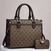 2pcs Luxury Leather Handbag