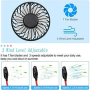 Rechargeable Neck Fan
