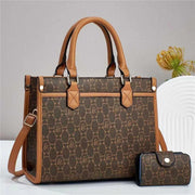 2pcs Luxury Leather Handbag
