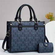 2pcs Luxury Leather Handbag
